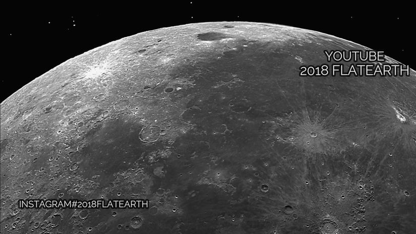 The Moon Like You Have Never Seen It Before   CLOSE MOON   Beautiful Moon  2018Flatearth